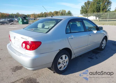 2006 Toyota Corolla Le z USA, uszkodzony, nr VIN 2T1BR30E86C692051